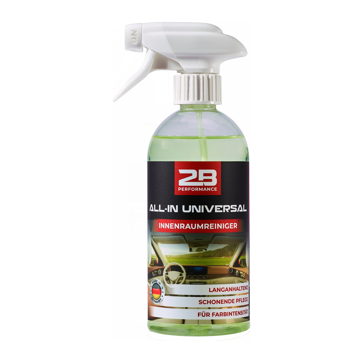 2B Performance All-In Universal Innenraumreiniger 500 ml – Produktabbildung