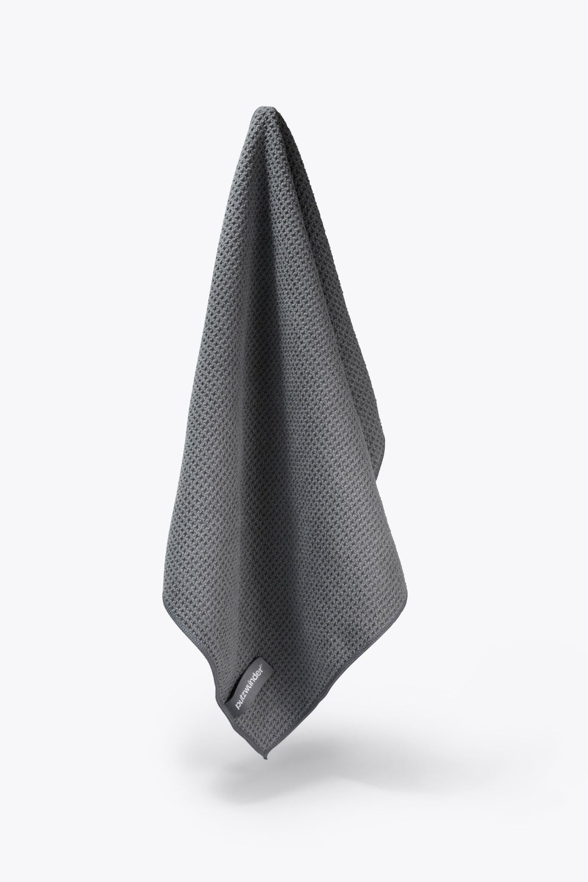 Putzwunder Trockentuch 60 × 40 cm in Grau, gefaltet