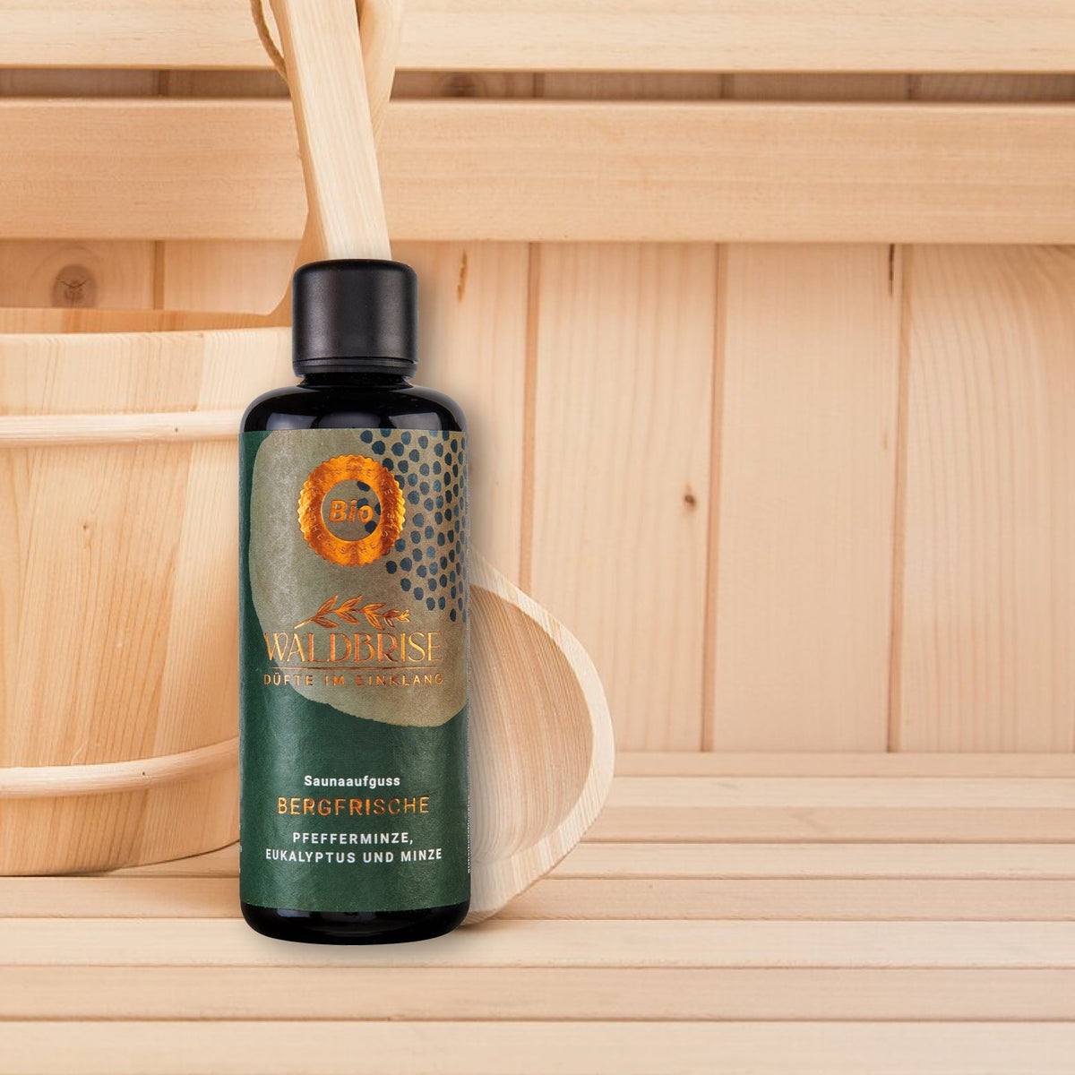 Waldbrise Saunaaufguss Bergfrische 100 ml – Bergfrische in einer Sauna