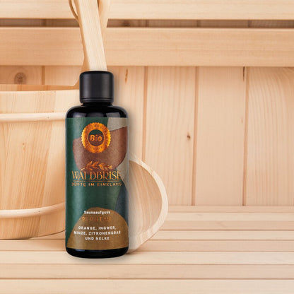 Waldbrise Saunaaufguss Bergtau 100 ml – Bergtau in einer Sauna